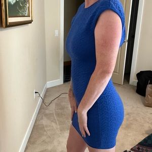 Blue bodycon